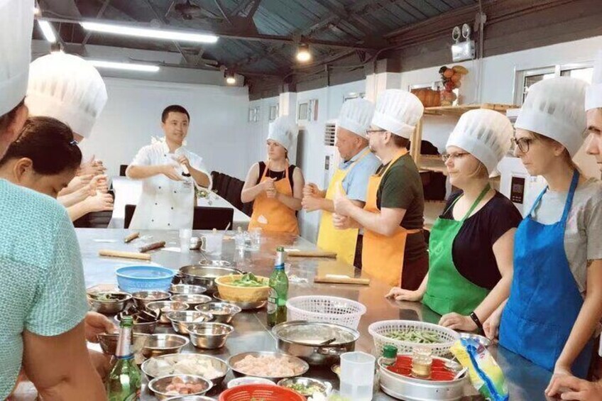 Cooking team-building