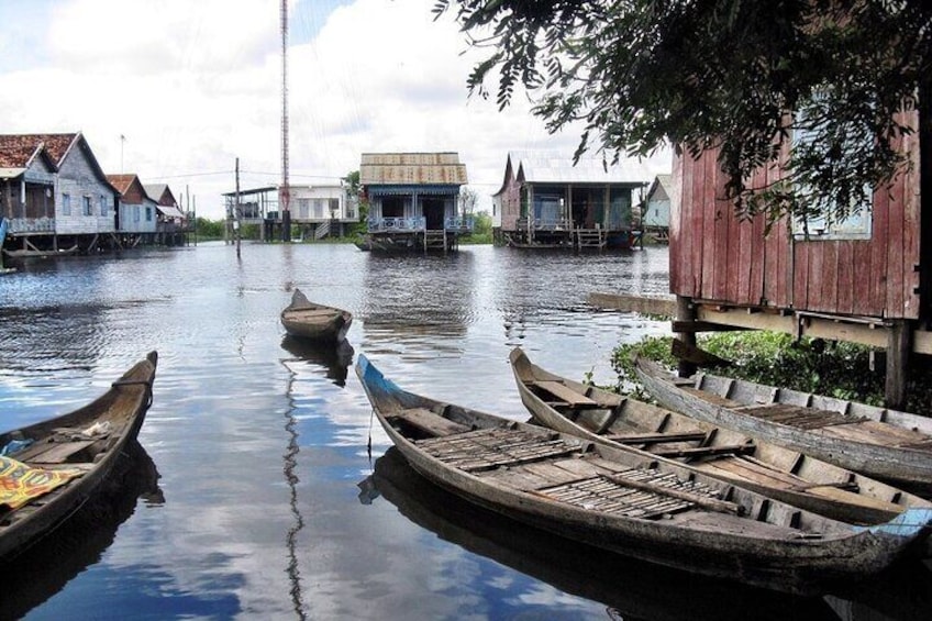 Tonle Sap Lake - Kampong Khleang Private Day Tour with lunch from Siem Reap