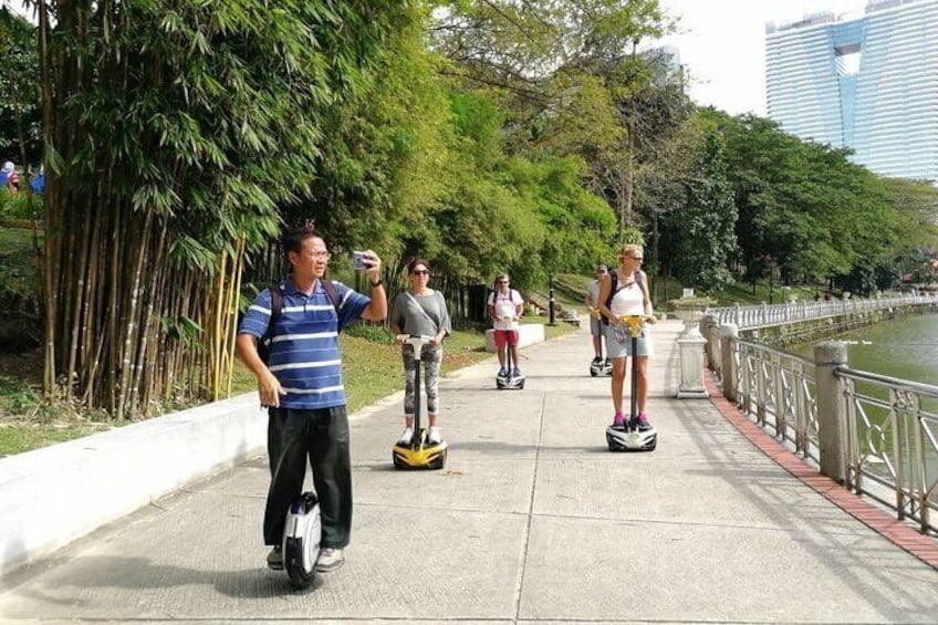 Guided Eco Ride Segway Tour at Putrajaya, City in the Garden