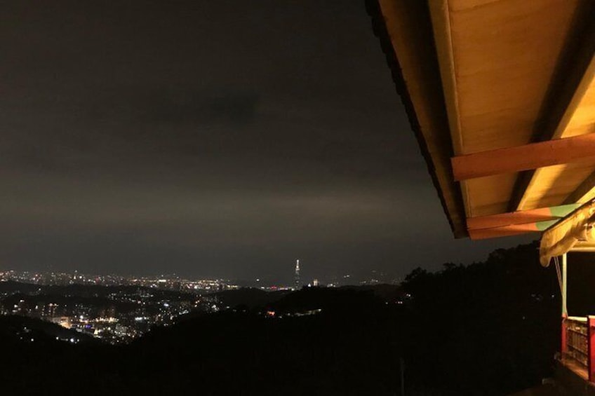 View of The Tea House in Maokong