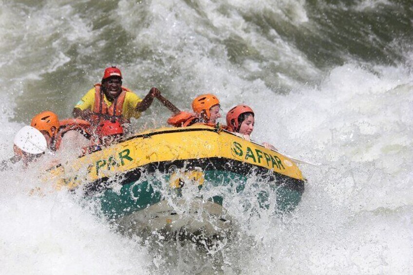 White Water Rafting in Victoria Falls