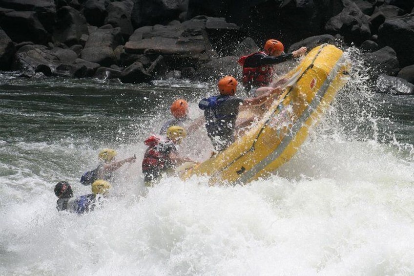 White Water Rafting in Victoria Falls