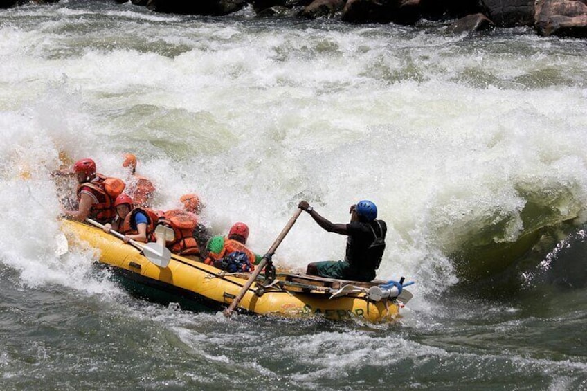 White Water Rafting in Victoria Falls
