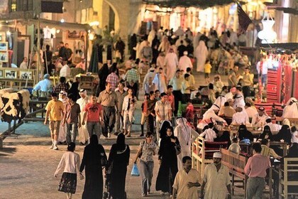 Doha Food And Souq Waqif Local Market Tour.