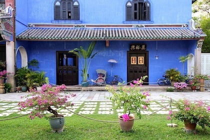 Führung durch das blaue Herrenhaus von Cheong Fatt Tze in George Town