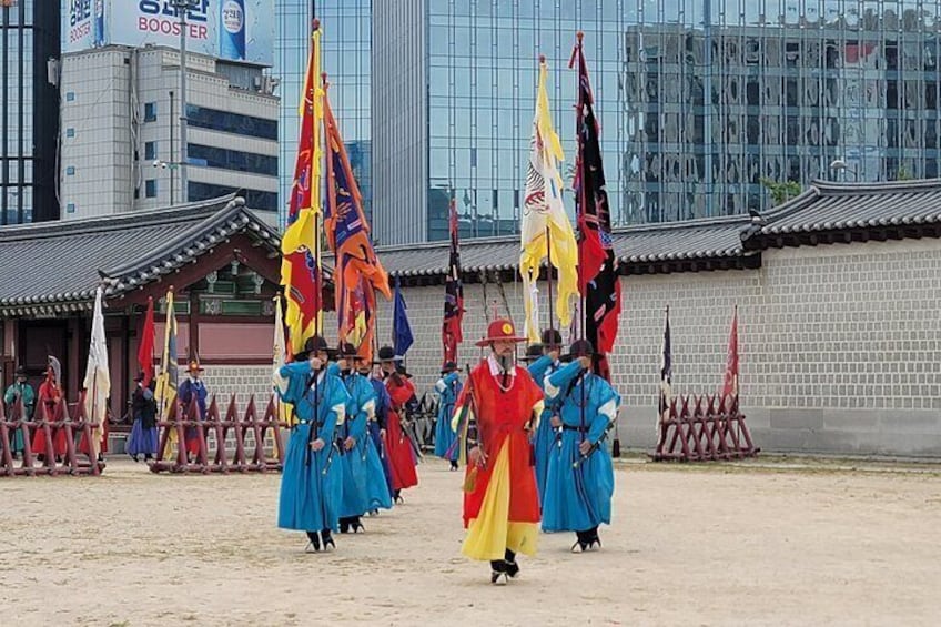 Change of guard ceremony