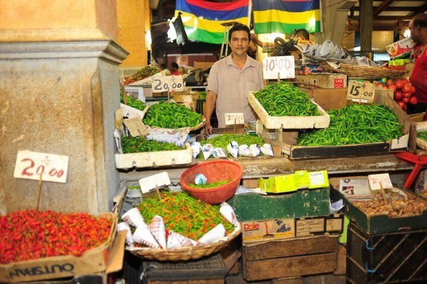 Port Louis Market - Local fruits & vegetables