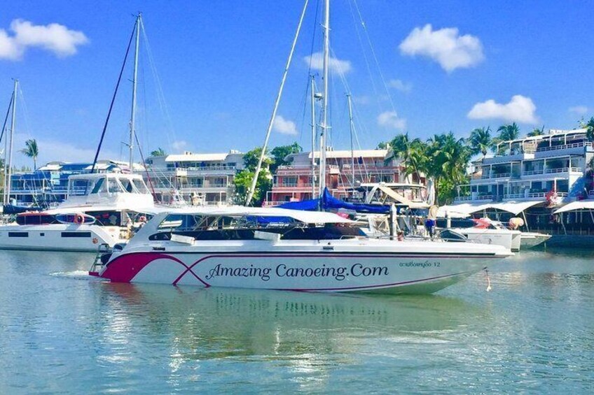 Our speedboat