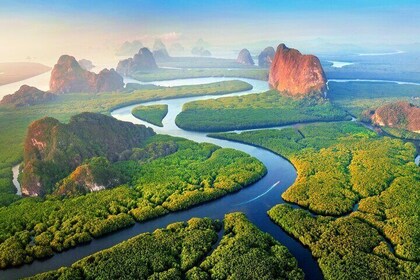 James Bond Island with Canoeing and Lunch by Speedboat