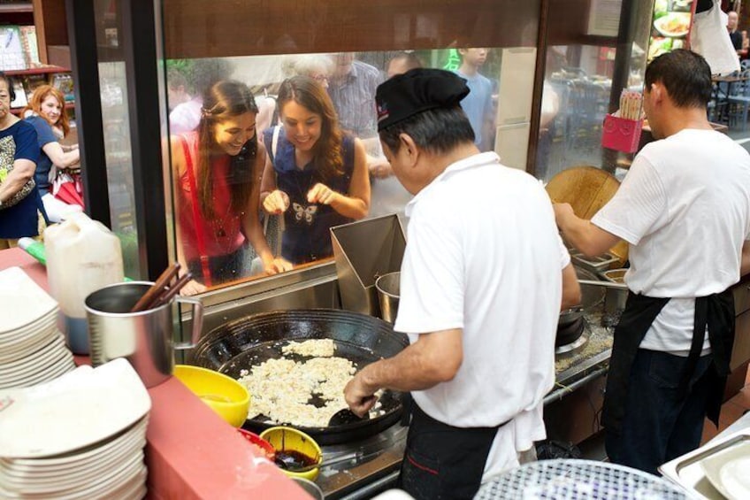 Learn about hawker cooking style