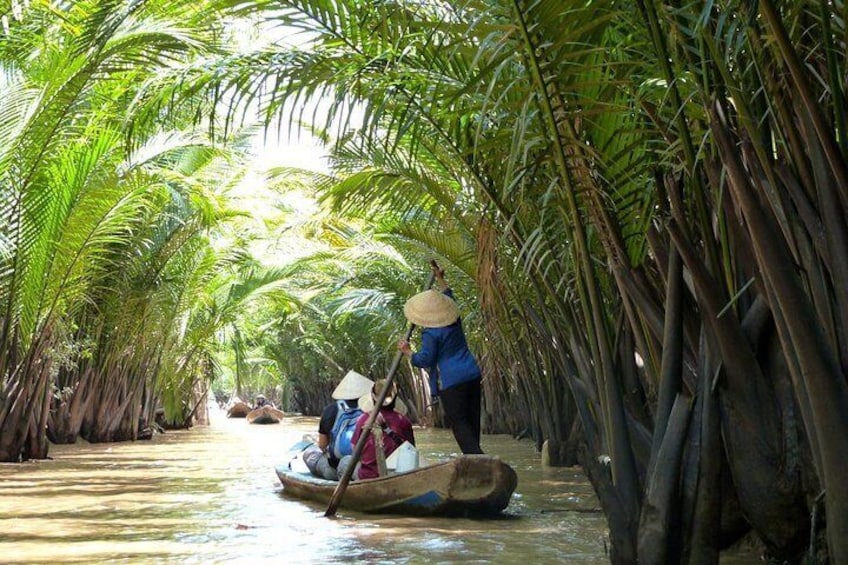 Boat Ride at Mekong Delta River