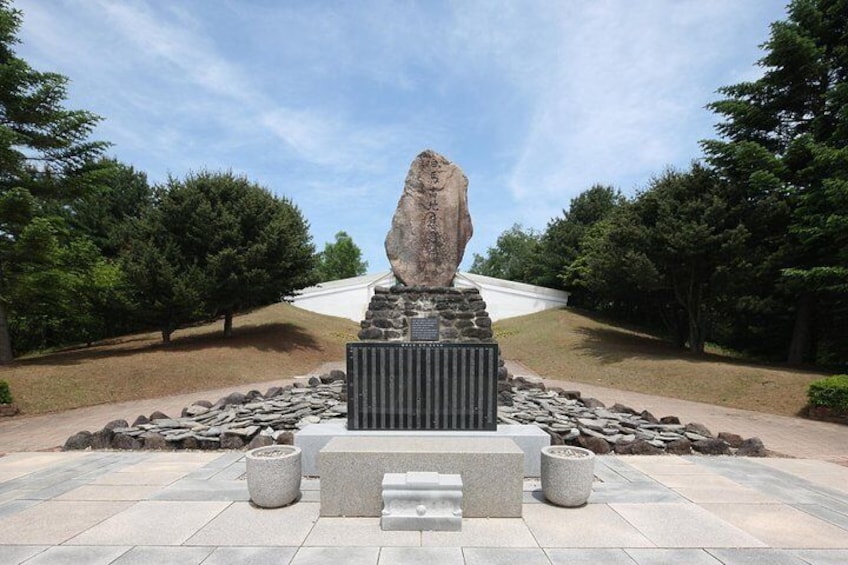 Commemorate White Horse hill Battle Site (Cheorwon DMZ)