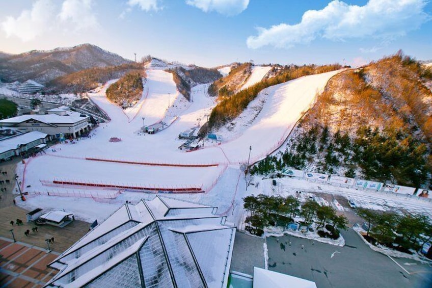 Elysian Ski with Nami Island One Day Tour