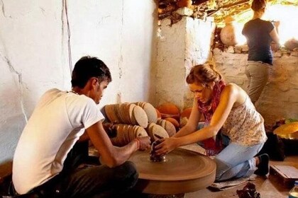 Wheel Pottery Workshop in Udaipur