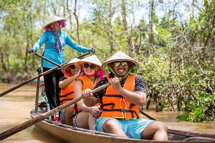 Entdeckungs-Abenteuer-Tour in kleiner Gruppe zum Mekong Delta von Ho Chi Mi...