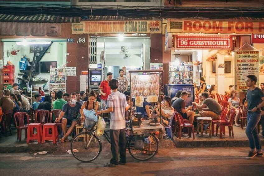 Saigon Street Food by Night Experience