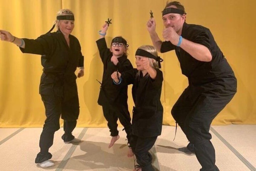 Ninja Experience in Kyoto for Kids and Families