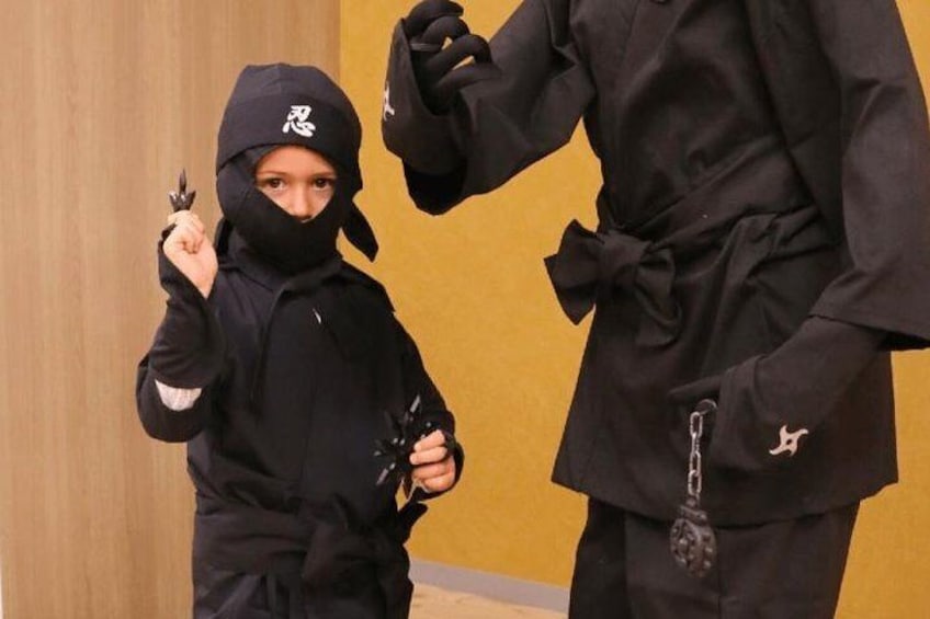 Ninja Experience in Kyoto for Kids