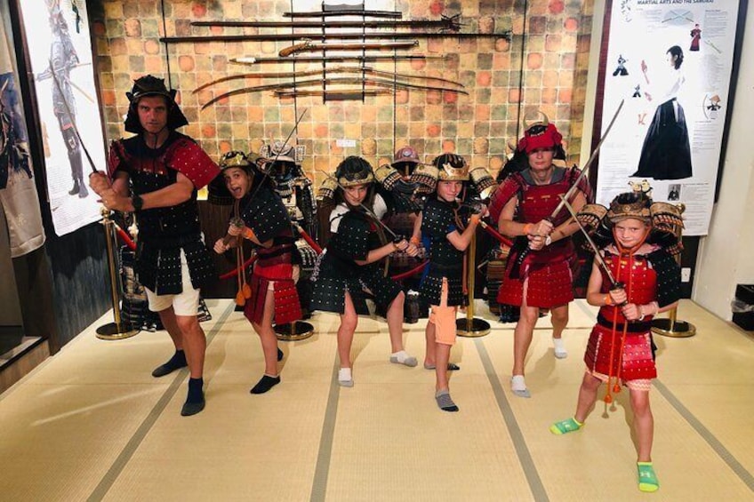 Guided Tour + Samurai & Ninja Experience