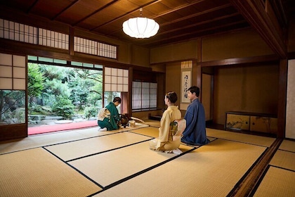 PRIVATE Kimono Tea Ceremony at Kyoto Maikoya, GION