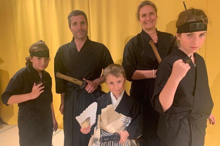 Samurai Sword Experience for Kids and Families (Museum Tour included)