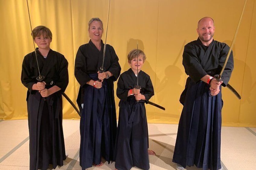 Samurai Sword Experience for Kids and Families (Museum Tour included)