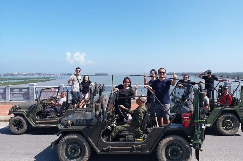 Panaromic views from Cua Dai bridge