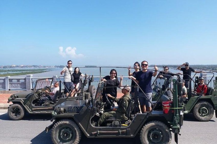 Panaromic views from Cua Dai bridge