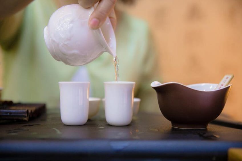 The art of tea ceremony