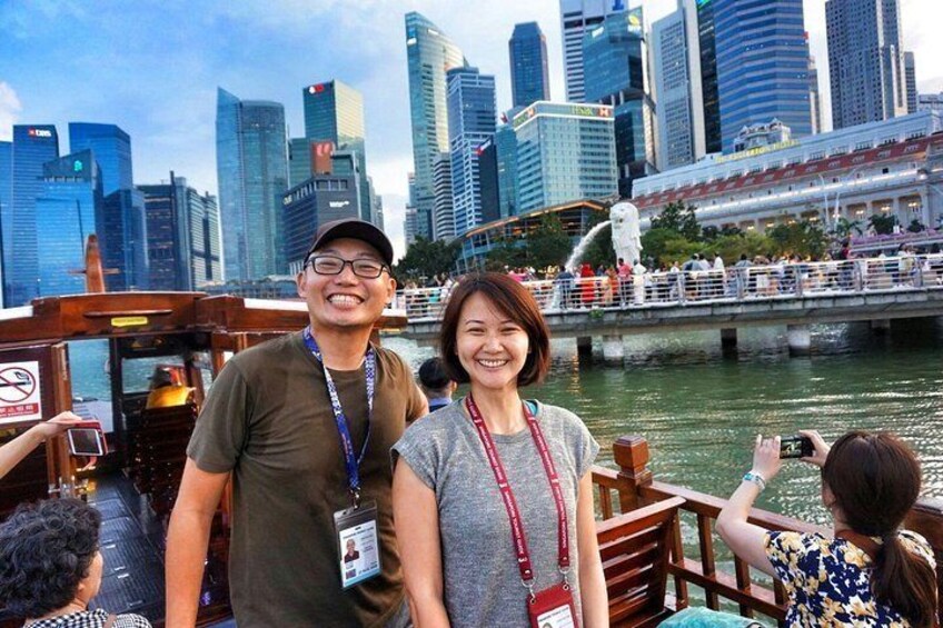 See the Merlion on the River Cruise