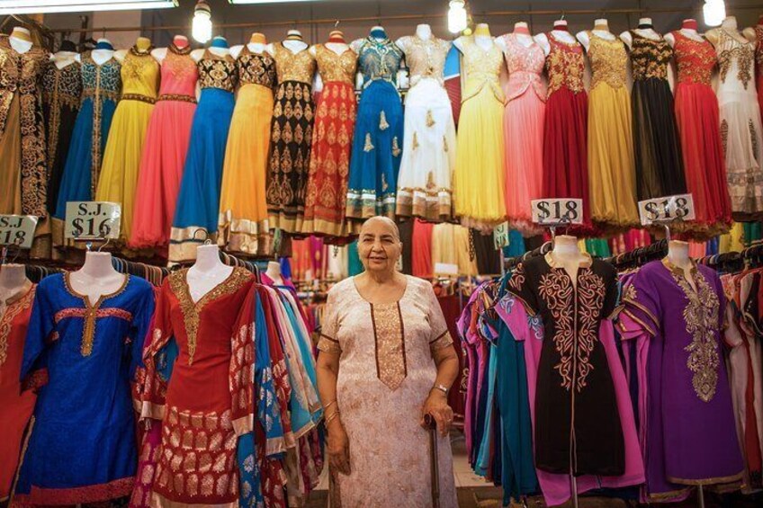 Checking out markets in Little India