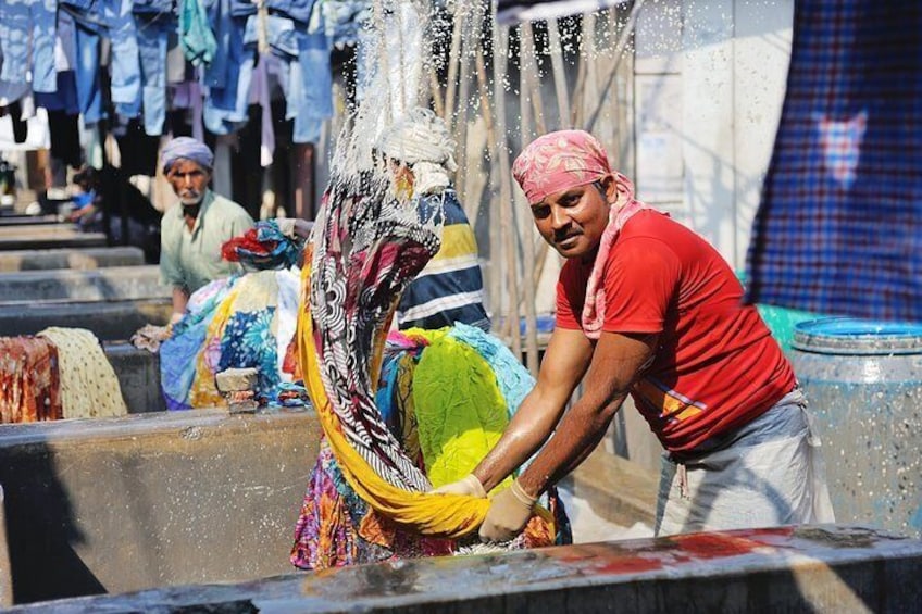 Private Mumbai Dhobi Ghat Tour with UNESCO Site