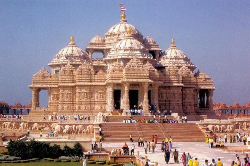 Akshardham Temple Evening Tour with Musical Fountain Show