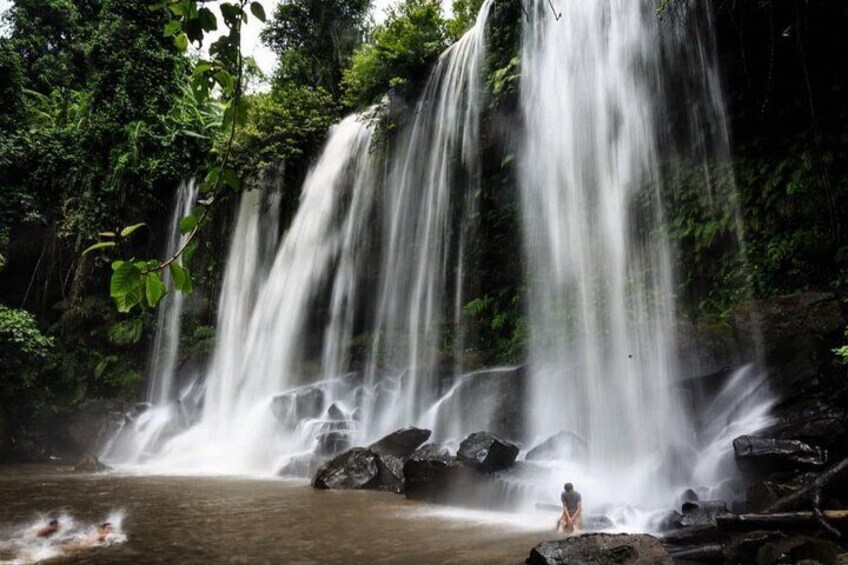 Magnificent Waterfall of Kulen Park