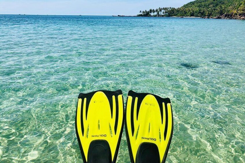 Amazing private snorkeling tour in An Thoi islands by speed boat