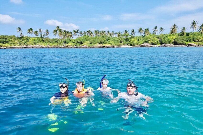 Amazing private snorkeling tour in An Thoi islands by speed boat