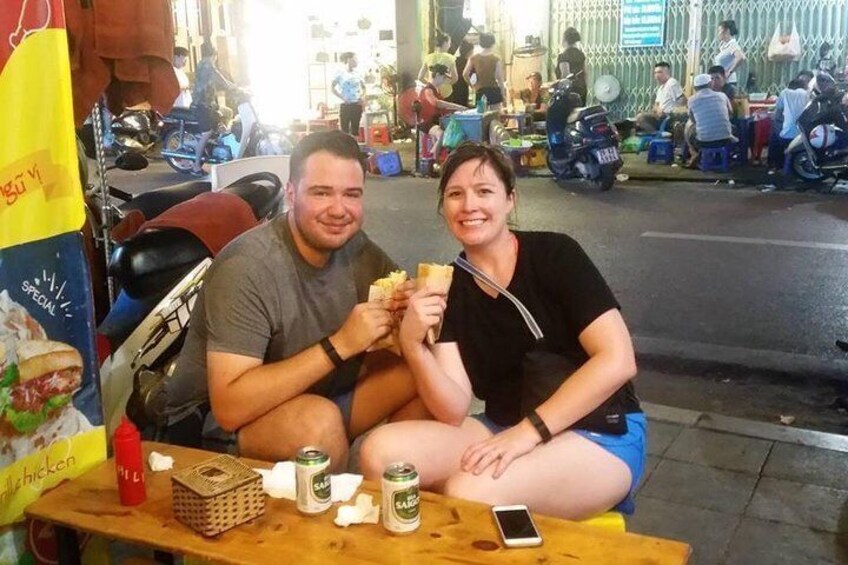 Hanoi street food walking tour