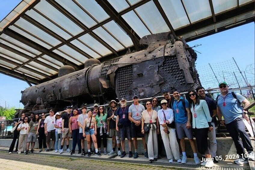 Participants of the DMZ tour