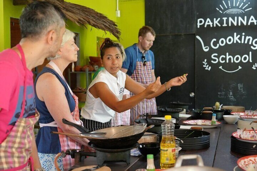 Authentic Thai Cooking Class in Khao Lak with Market Tour by Pakinnaka School