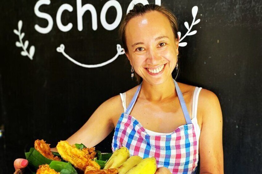 Kluay Kaek, Thai style Deep fried banana by Pauline from Berlin.