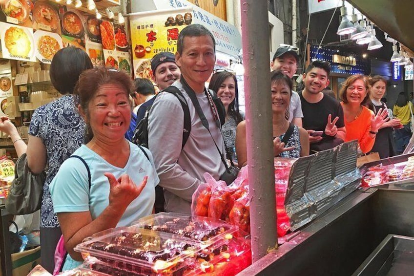 Street food in Osaka!