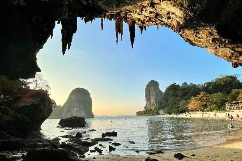 Railay + 4 Islands, Sunset & Night Snorkeling - Small Group by Speedboat