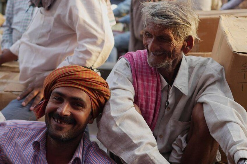 Heart warming peoples of Old Delhi