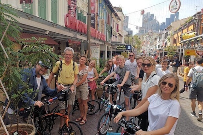 Visite en vélo dans la ville du lion, surnom de Singapour