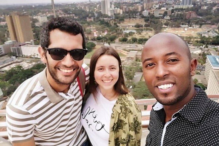 A selfie at KICC Rooftop