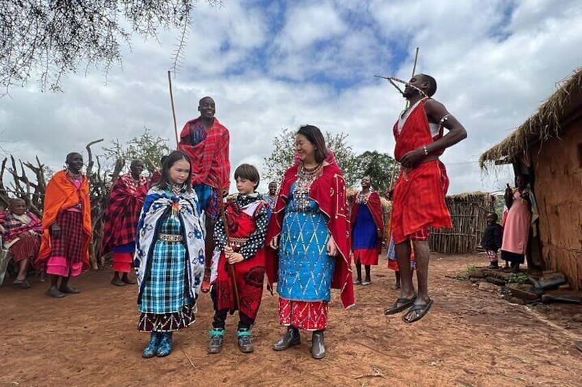 Masai village Day Tour Experience