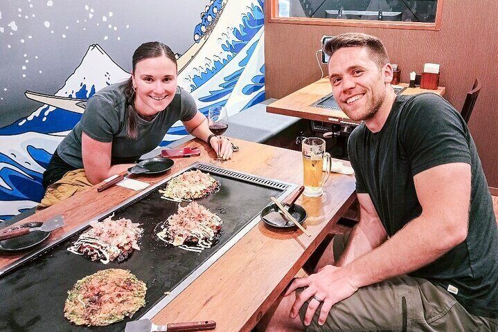 Osaka Local Foodie Walking Tour in Dotonbori and Shinsekai
