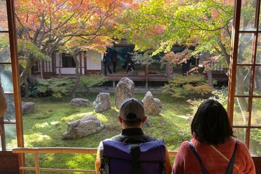 Kyoto Historical Highlights Cycling Tour with World Heritage Zen Temple