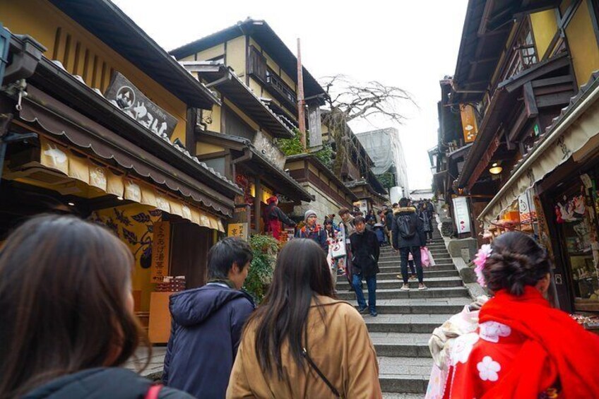 Kyoto Tea Ceremony & Kiyomizu-dera Temple Walking Tour