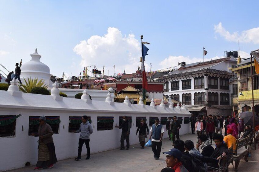 Around Boudha.